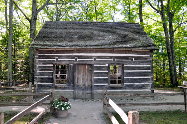 The Hesler Log House